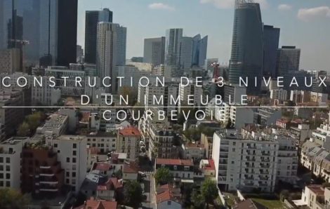 Rénovation complète d’un immeuble à Courbevoie